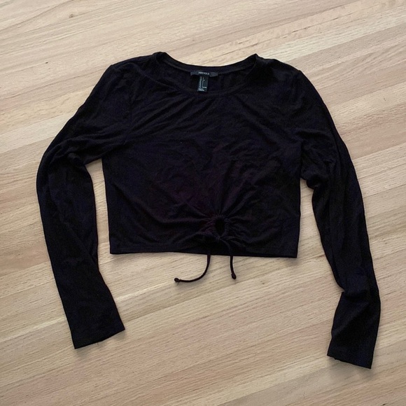 Forever 21 Stretchy Crop Top - Picture 1 of 4